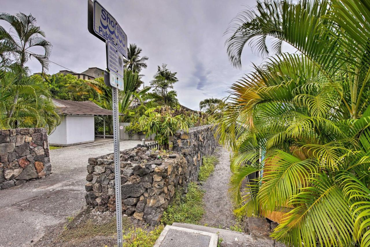 Walk To Turtle Beach From Kailua-Kona Apt! 외부 사진